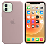 Husa silicon cu microfibra - iPhone - PINK SAND